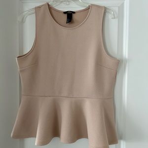 H&M Peplum Tank Top